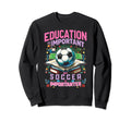Soccer Lover Soccer Sweatshirt - Casual Everyday Wear for Adults