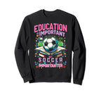 Soccer Lover Soccer Sweatshirt - Casual Everyday Wear for Adults