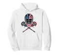 Lacrosse Goalie Lax Goalkeeper Hoodie - Novelty Apparel for Adults