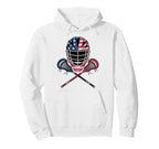 Lacrosse Goalie Lax Goalkeeper Hoodie - Novelty Apparel for Adults