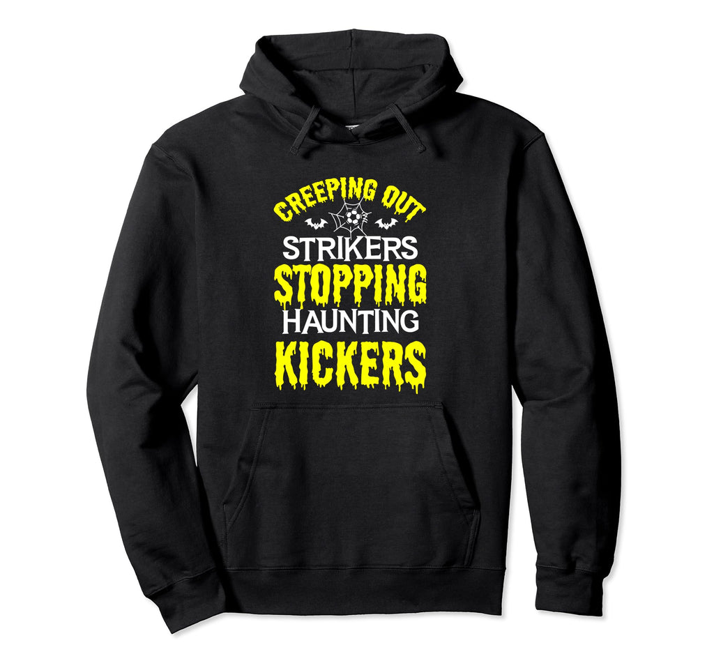 Halloween Matching Soccer Goalie Team Hoodie - Trendy Graphic for Adults
