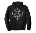 Be Goals Soccer Goal Sports Athlete Hoodie - Fun Novelty Design for Adults