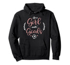 Be Goals Soccer Goal Sports Athlete Hoodie - Fun Novelty Design for Adults