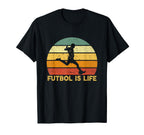 Futbol Is Life Soccer Player Costume T-Shirt - Graphic Print Unisex