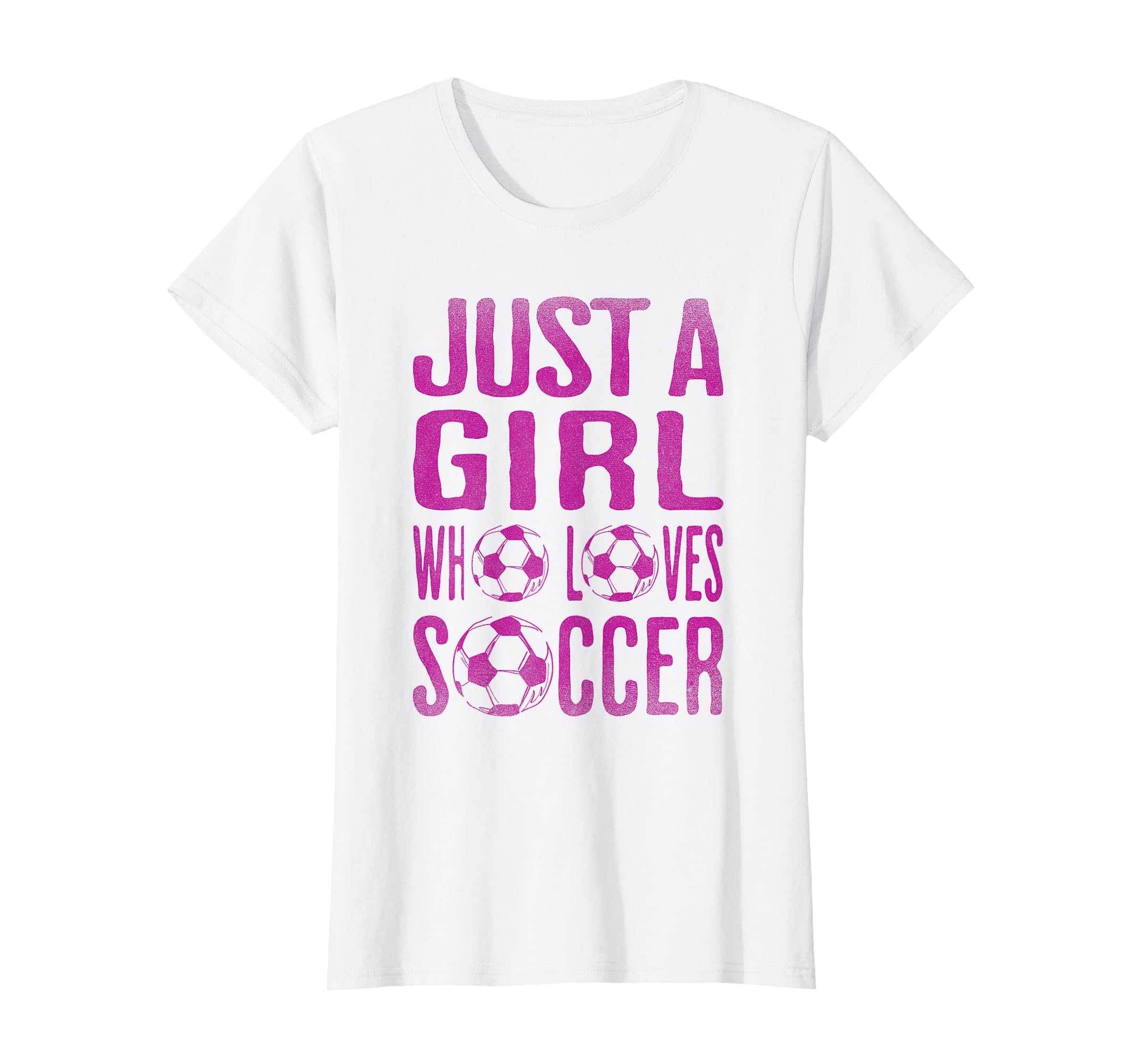 Just Who Loves Soccer Soccer Player T-Shirt - Aesthetic Graphic for Adults