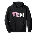 10 Year Old Soccer Birthday 10Th B Day Hoodie - Minimalist Print Unisex