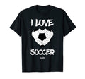 I Love Soccer I Heart Soccer T-Shirt - Trendy Graphic for Adults