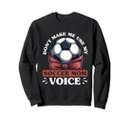 Soccer Mom Mommy Sweatshirt - Fun Novelty Design Men Women