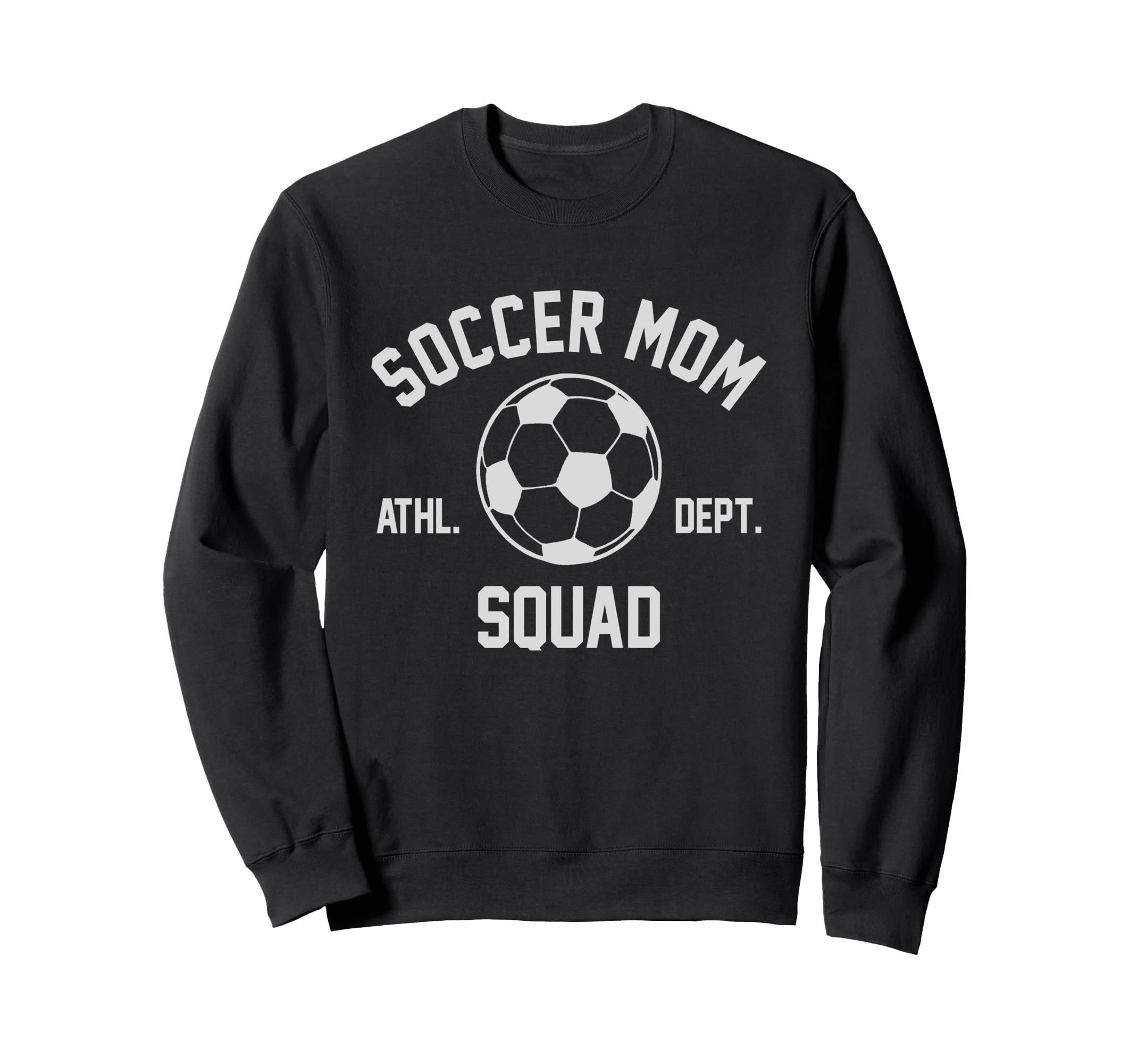 Soccer Mom Squad Gifts Sweatshirt - Minimalist Print Men Women