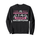 Soccer Grandma Family Matching Team Sweatshirt - Graphic Print Unisex