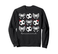 Soccer Coach Coquette Soccer Sweatshirt - Minimalist Print for Adults