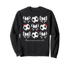 Soccer Coach Coquette Soccer Sweatshirt - Minimalist Print for Adults