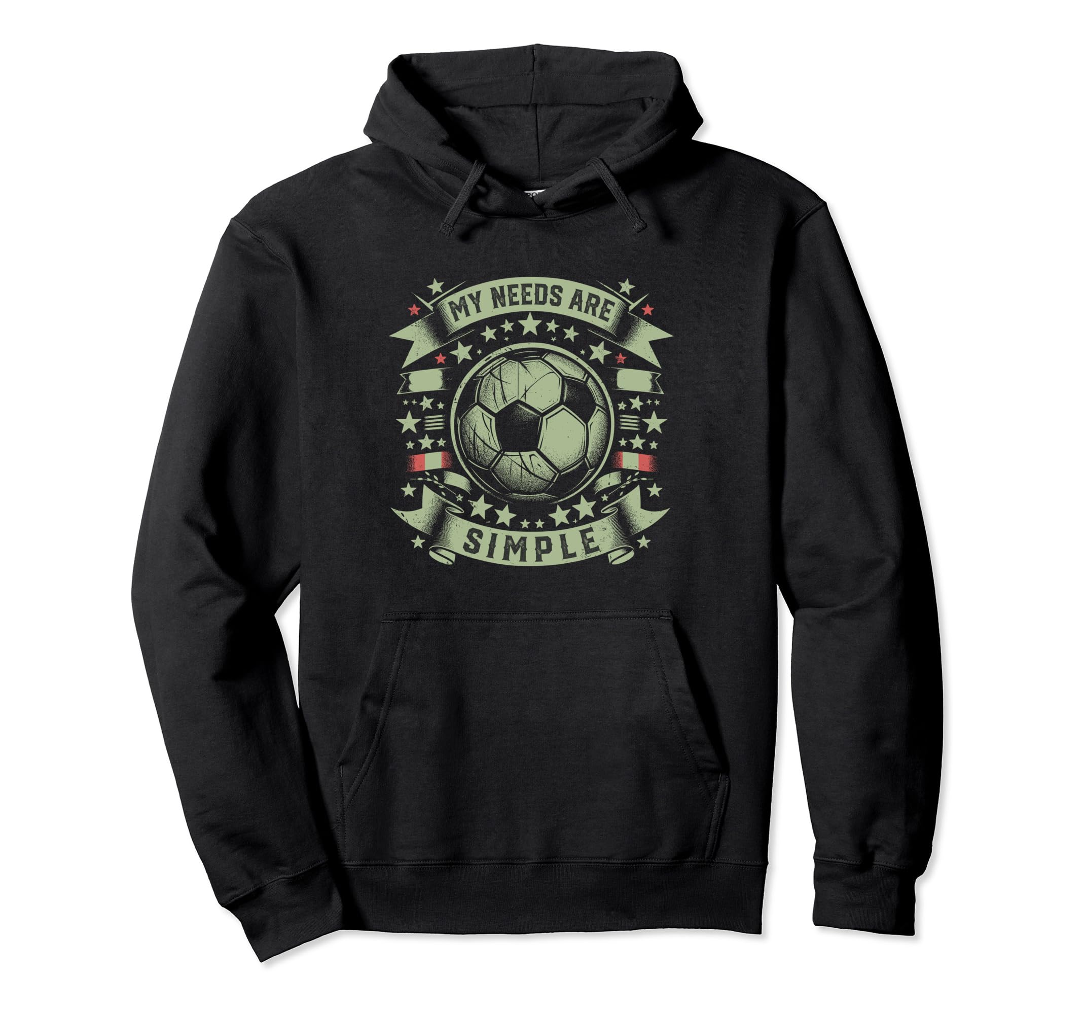 Soccer Player Soccer Hoodie - Fun Novelty Design Men Women