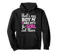 Soccer And Dance Mom Proud Dancing And Hoodie - Minimalist Print Unisex
