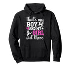 Soccer And Dance Mom Proud Dancing And Hoodie - Minimalist Print Unisex