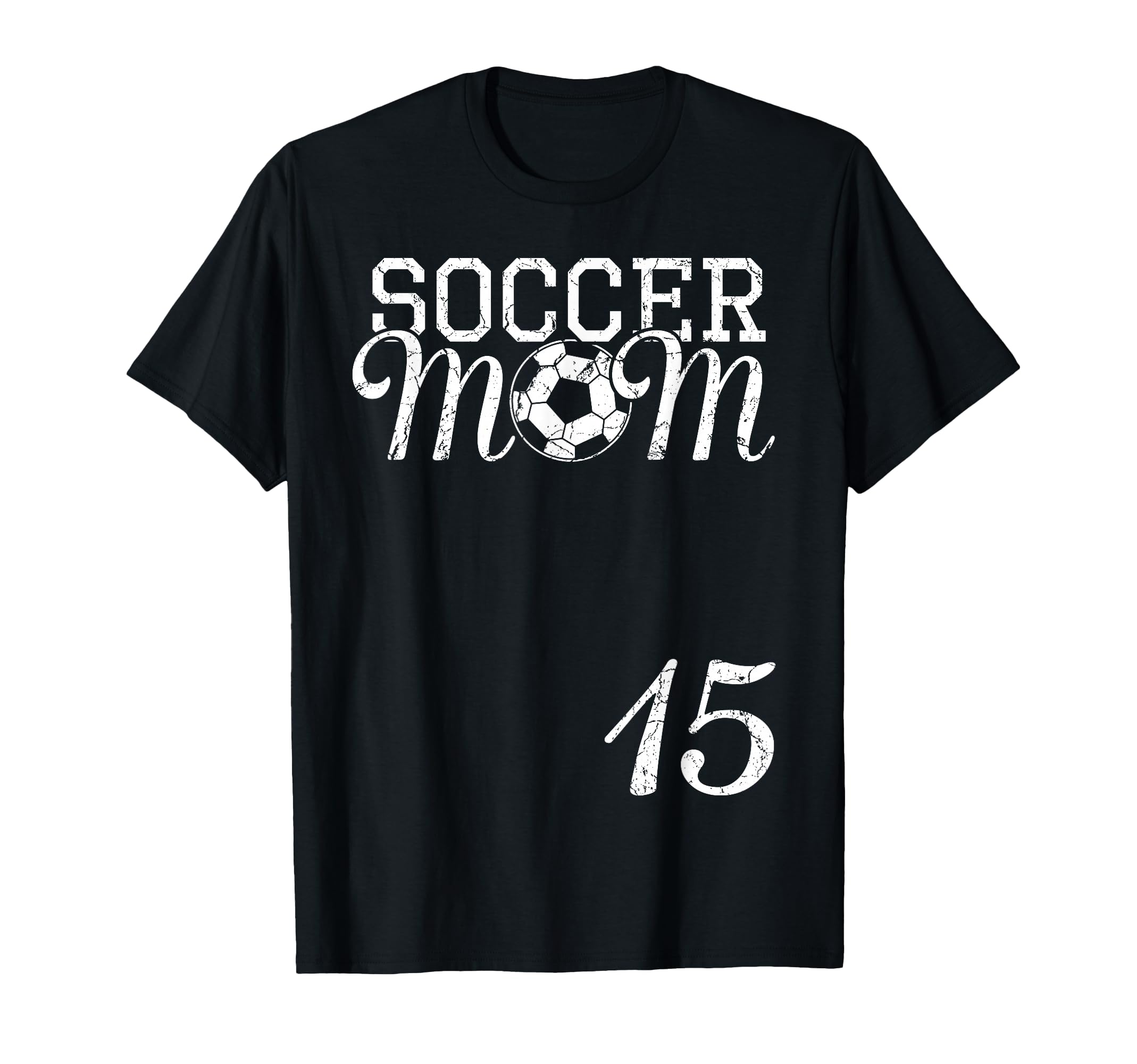 Soccer Mom Jersey Number 15 Favorite T-Shirt - Custom Art Print Men Women