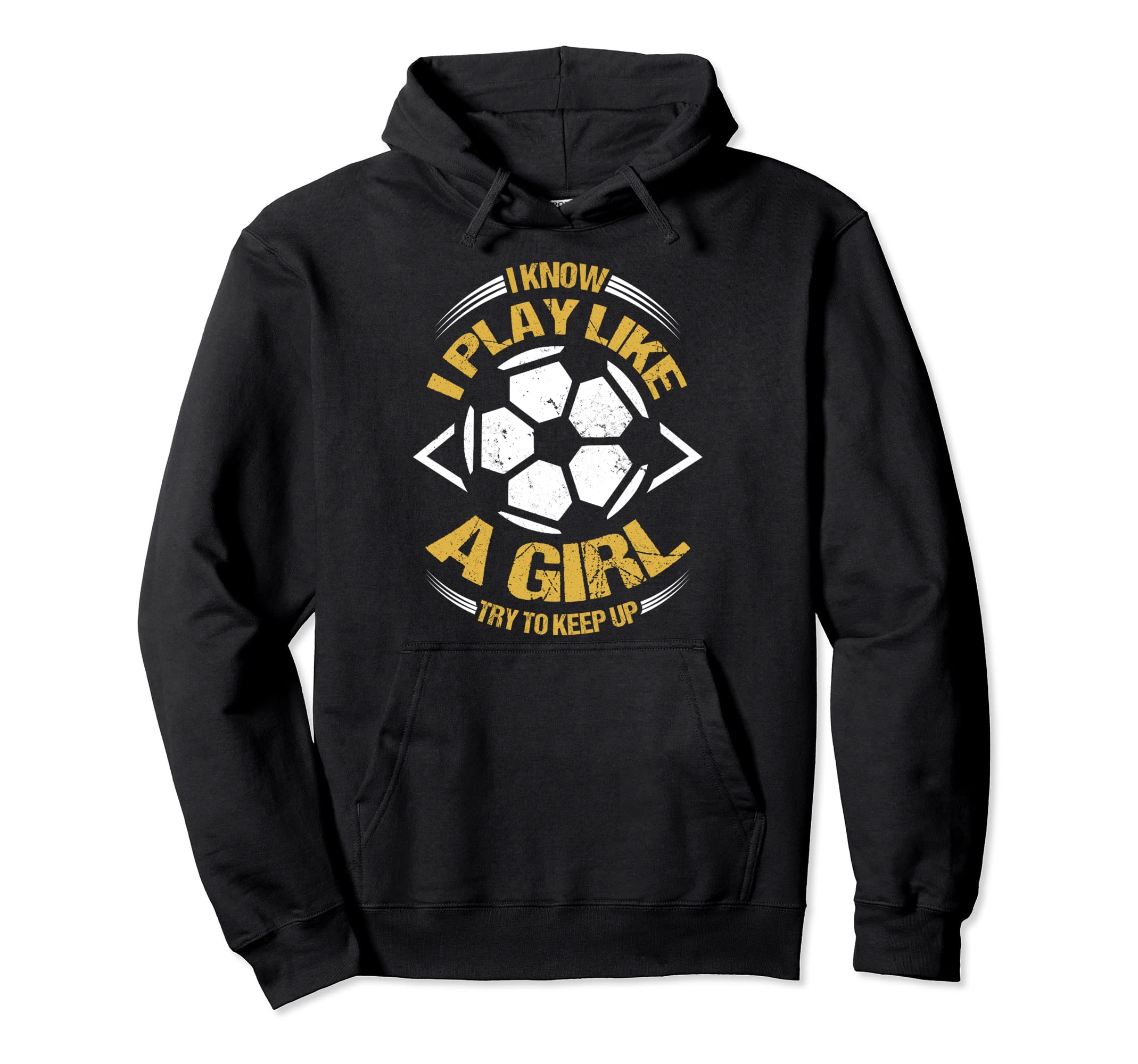 I Know I Play Like Try To Keep Up Funny Hoodie - Unique Graphic for Adults