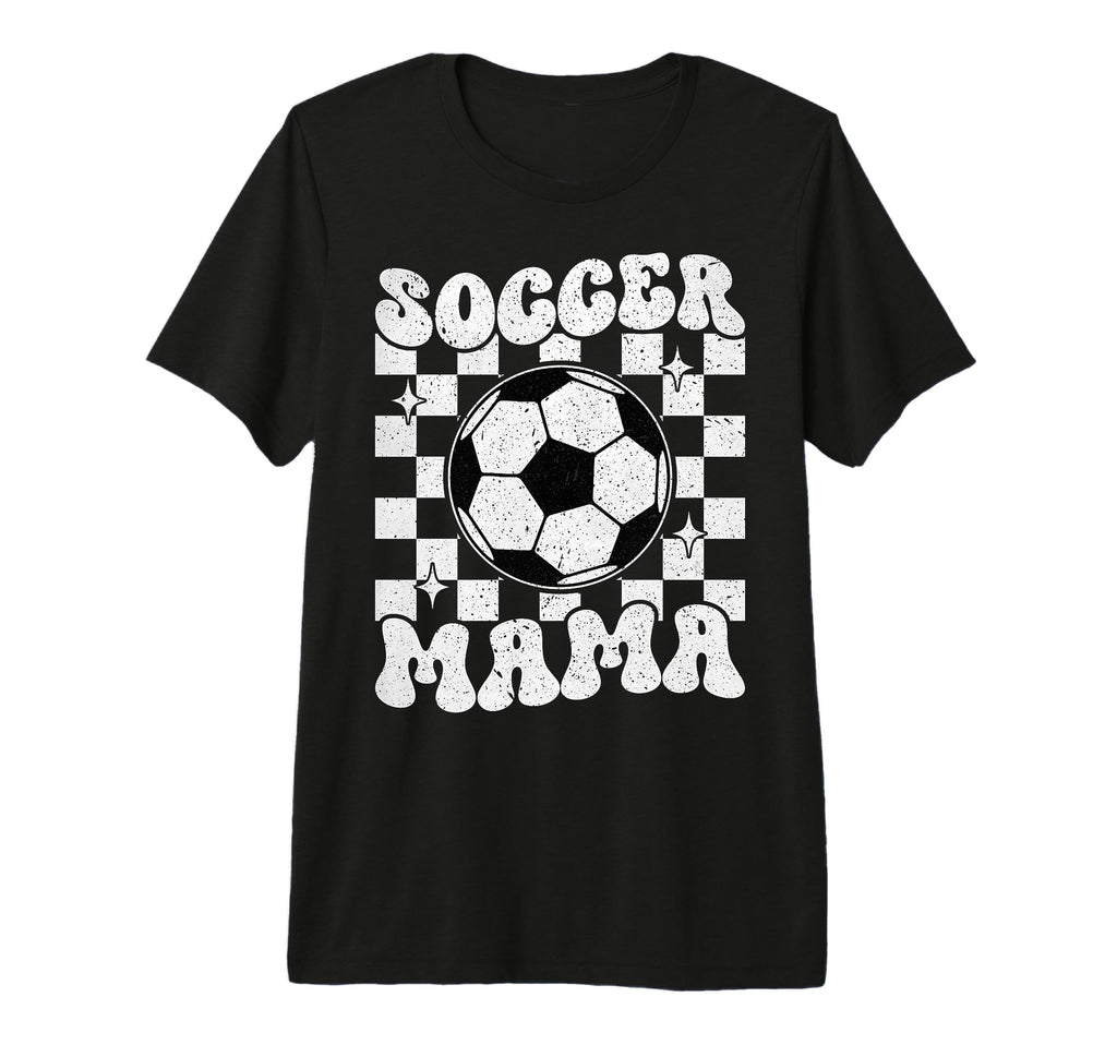Soccer Mama Mother Mommy Ball Play Sports T-Shirt - Trendy Graphic Unisex