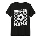 Soccer Mama Mother Mommy Ball Play Sports T-Shirt - Trendy Graphic Unisex