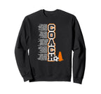 C Is Coach Positive Attributes Sweatshirt - Aesthetic Graphic for Adults