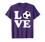 Soccer Art Soccer Lovers Soccer Player T-Shirt - Graphic Print for Adults