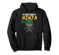 Soccer Ninja Player Football Goalie Hoodie - Unique Graphic for Adults