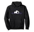 Soccer Heartbeat Football Player Hoodie - Aesthetic Graphic for Adults