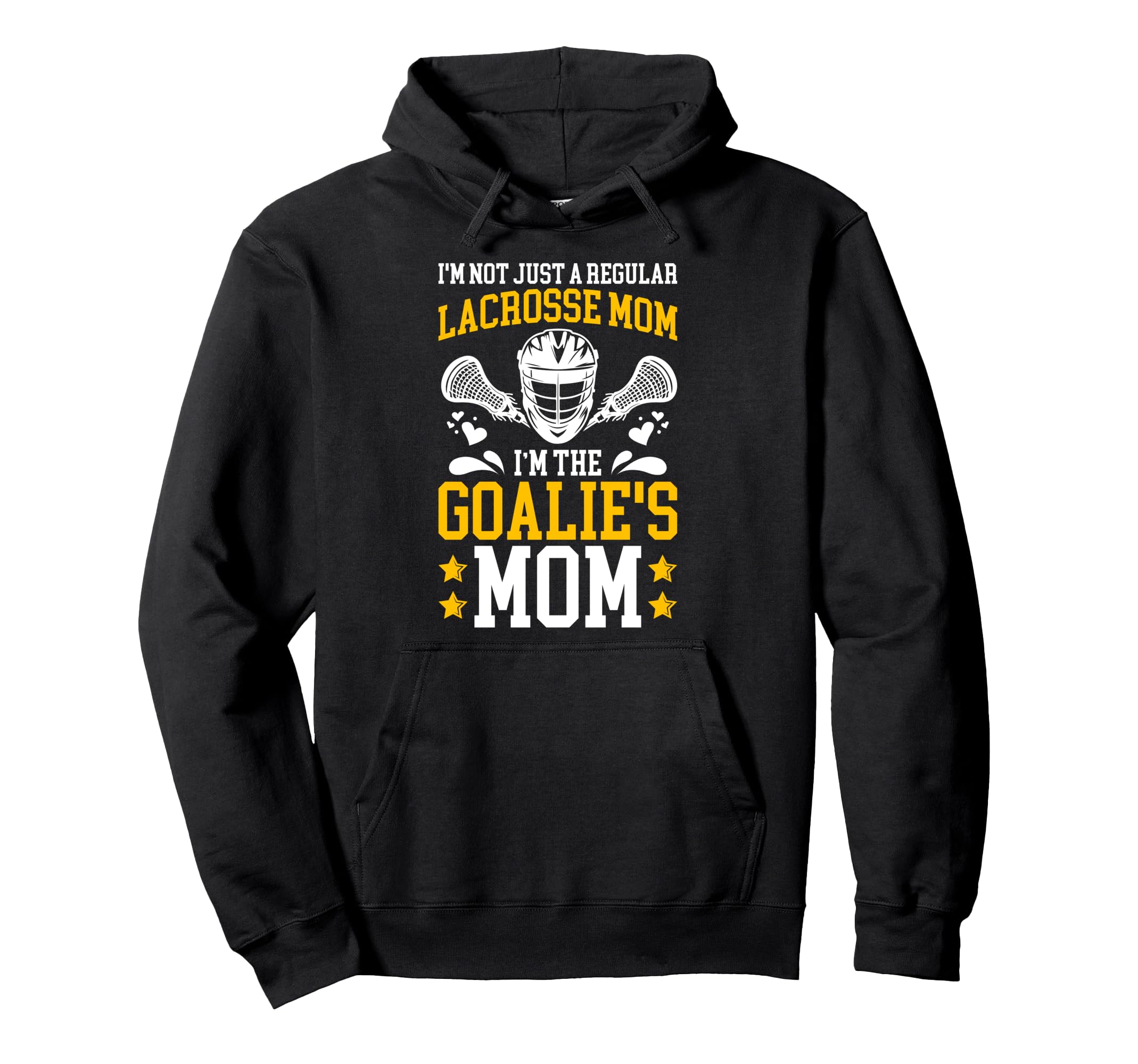 Proud Lacrosse Goalkeeper Mom Lacrosse Hoodie - Streetwear Style Men Women