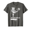 Kawaii Soccer Pug Skills Loading Dog T-Shirt - Minimalist Print Unisex