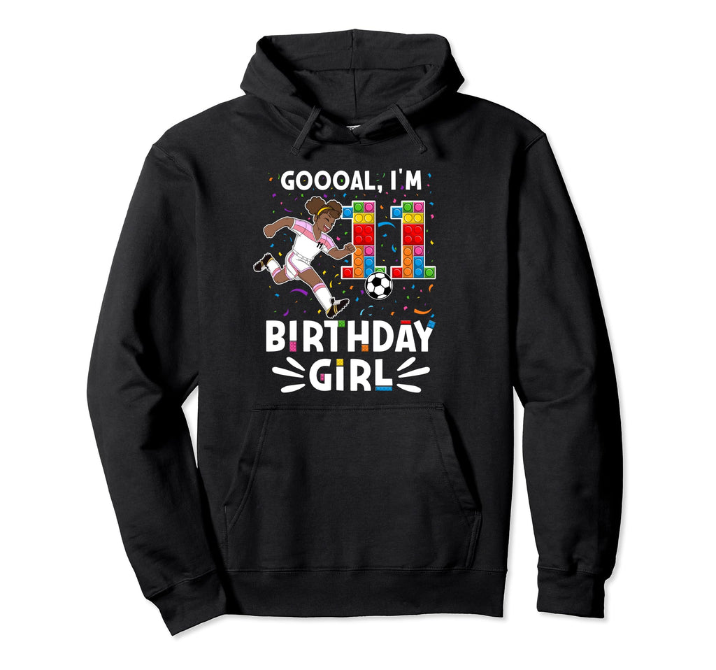 Goooal Im 11 I Building Blocks I 11Th Hoodie - Streetwear Style for Adults