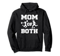Mom Both Funny Soccer Cheer Mom Hoodie - Novelty Apparel Unisex
