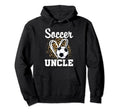 Soccer Uncle Leopard Heart Hoodie - Casual Everyday Wear for Adults