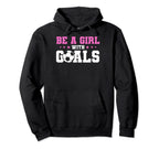Soccer Fans Soccer Moms Be Goals Hoodie - Custom Art Print Men Women
