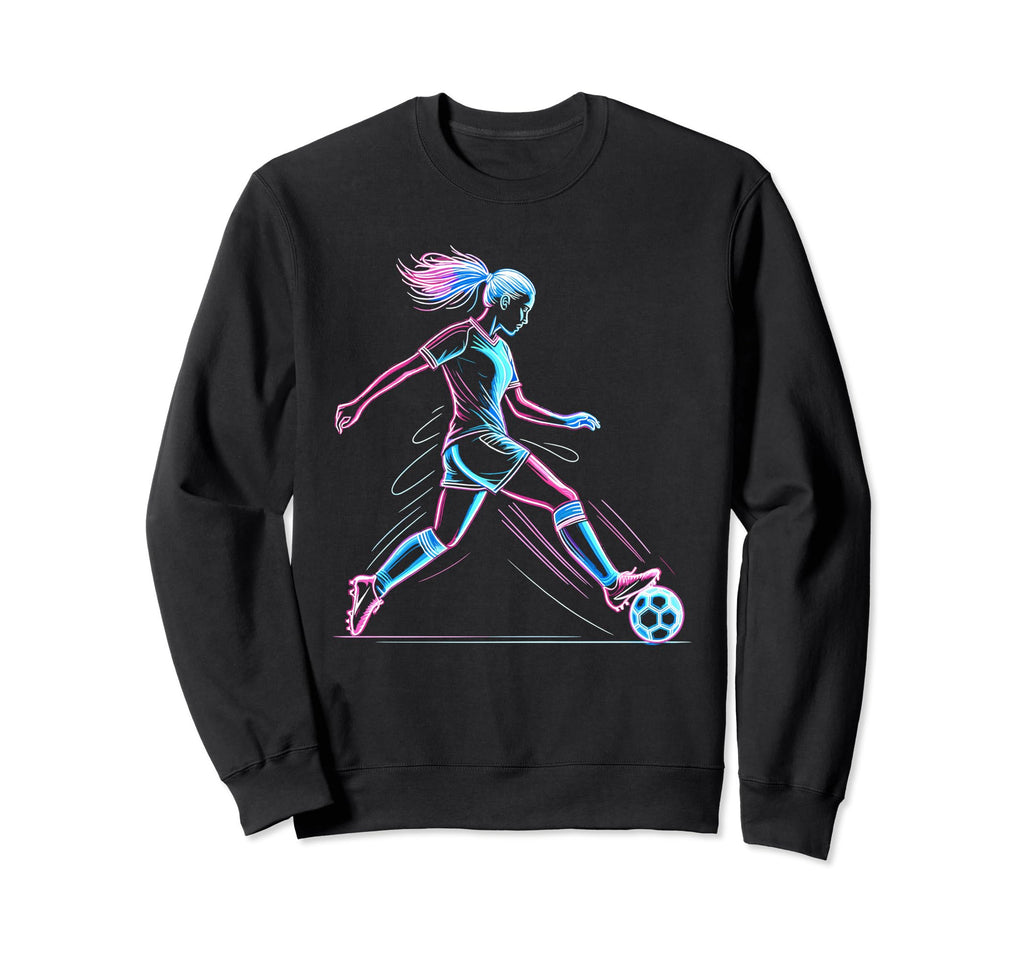 Soccer Sport Player Football Sweatshirt - Streetwear Style Men Women