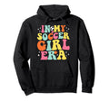 My Soccer Era Game Day Groovy Hoodie - Novelty Apparel for Adults