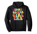 My Soccer Era Game Day Groovy Hoodie - Novelty Apparel for Adults