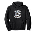 Funny My Goal Is To Stop Yours Soccer Hoodie - Minimalist Print for Adults