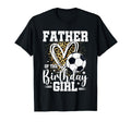 Father Birthday Soccer Ball Dad T-Shirt - Trendy Graphic for Adults