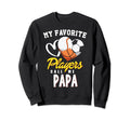 My Favorite Players Baseball Sweatshirt - Aesthetic Graphic for Adults