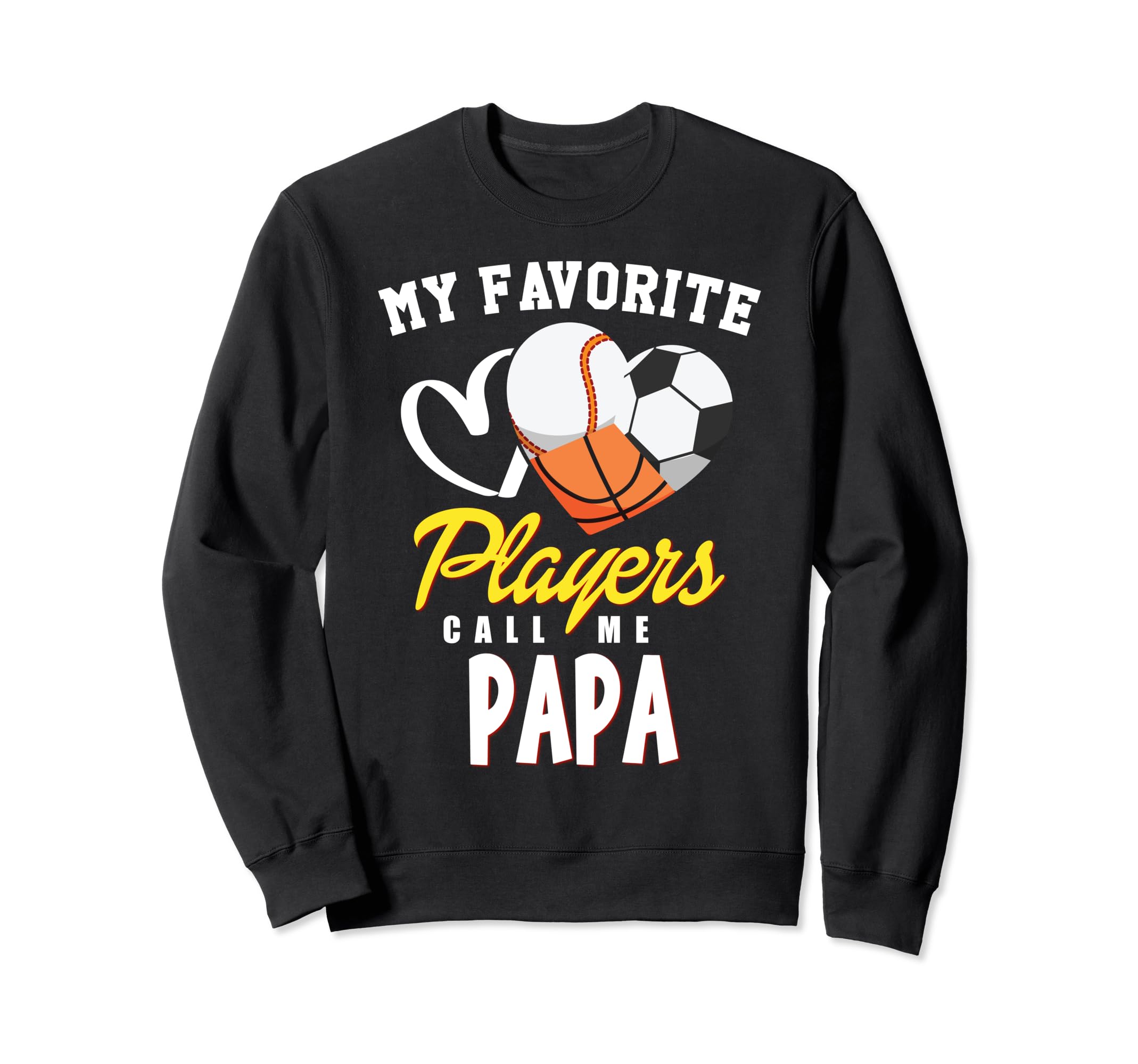 My Favorite Players Baseball Sweatshirt - Aesthetic Graphic for Adults