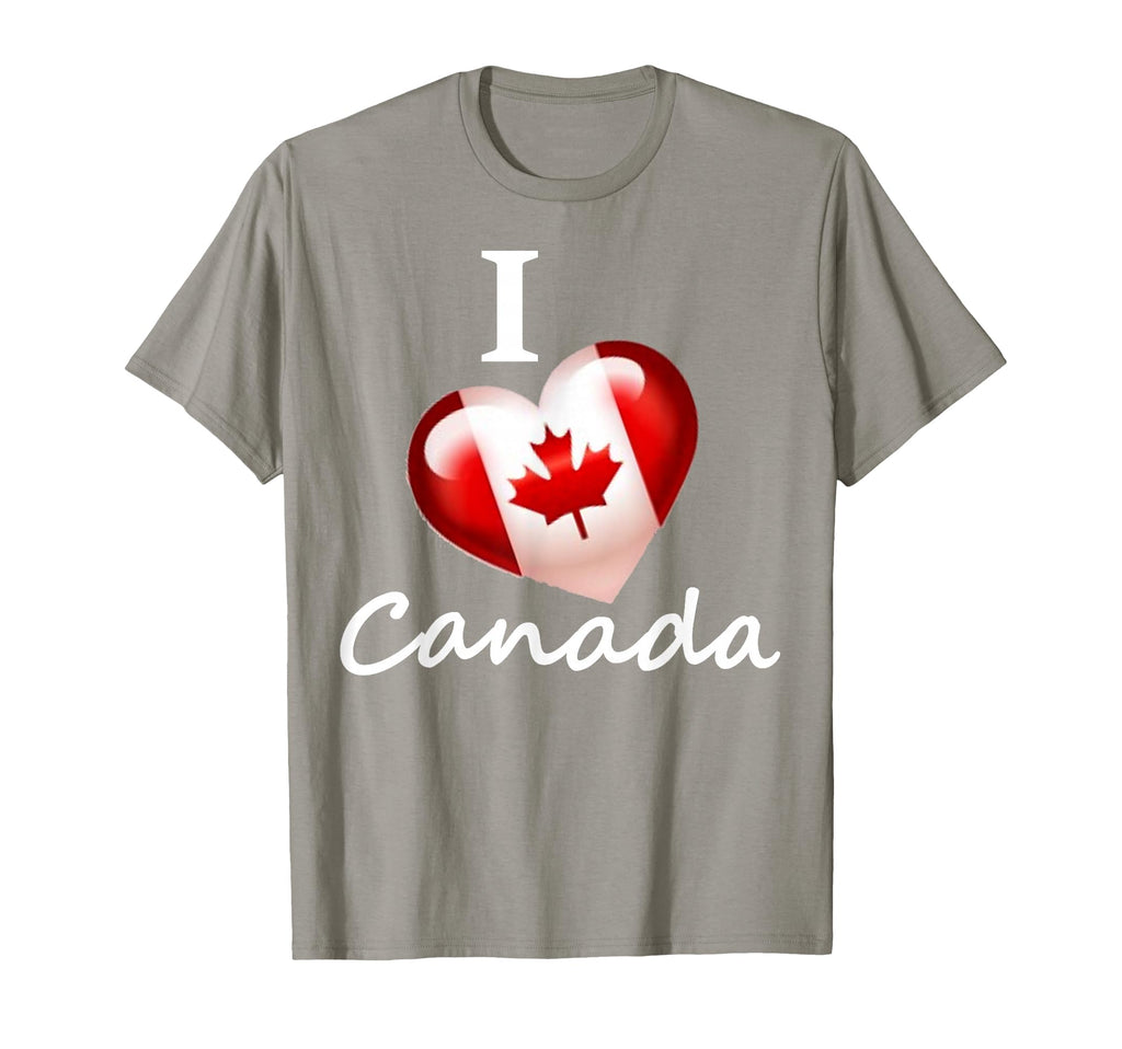 I Love Canada T-Shirt - Minimalist Print Unisex