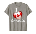 I Love Canada T-Shirt - Minimalist Print Unisex