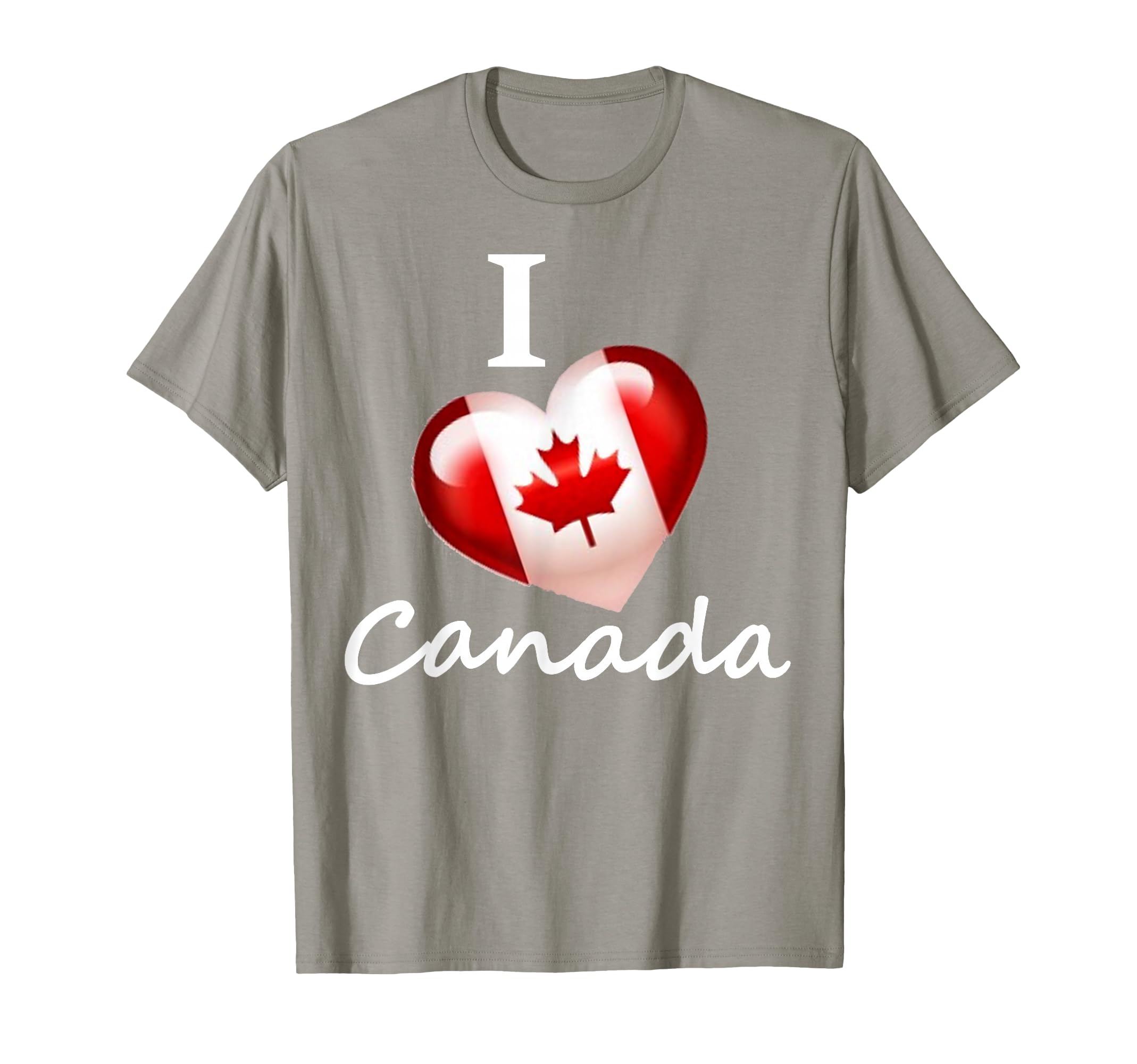 I Love Canada T-Shirt - Minimalist Print Unisex