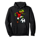 Lizard Football Footballer Lizard Hoodie - Casual Everyday Wear Men Women