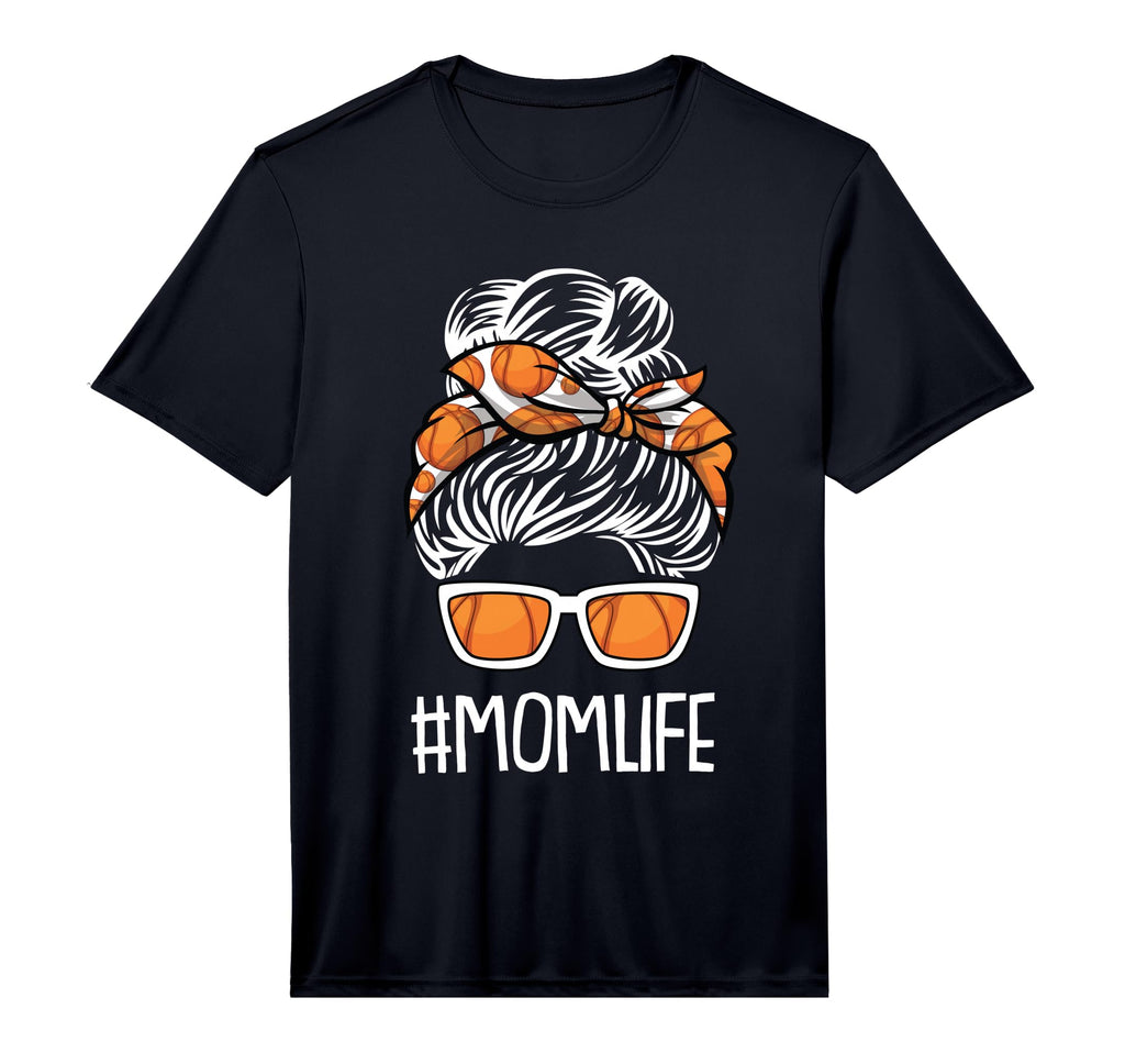 Mens Mom Life Mothers Day Basketball T-Shirt - Trendy Graphic Men Women