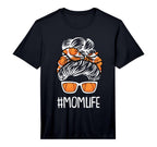 Mens Mom Life Mothers Day Basketball T-Shirt - Trendy Graphic Men Women