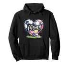 Game Day Team Sports Heart Mothers Hoodie - Casual Everyday Wear Unisex