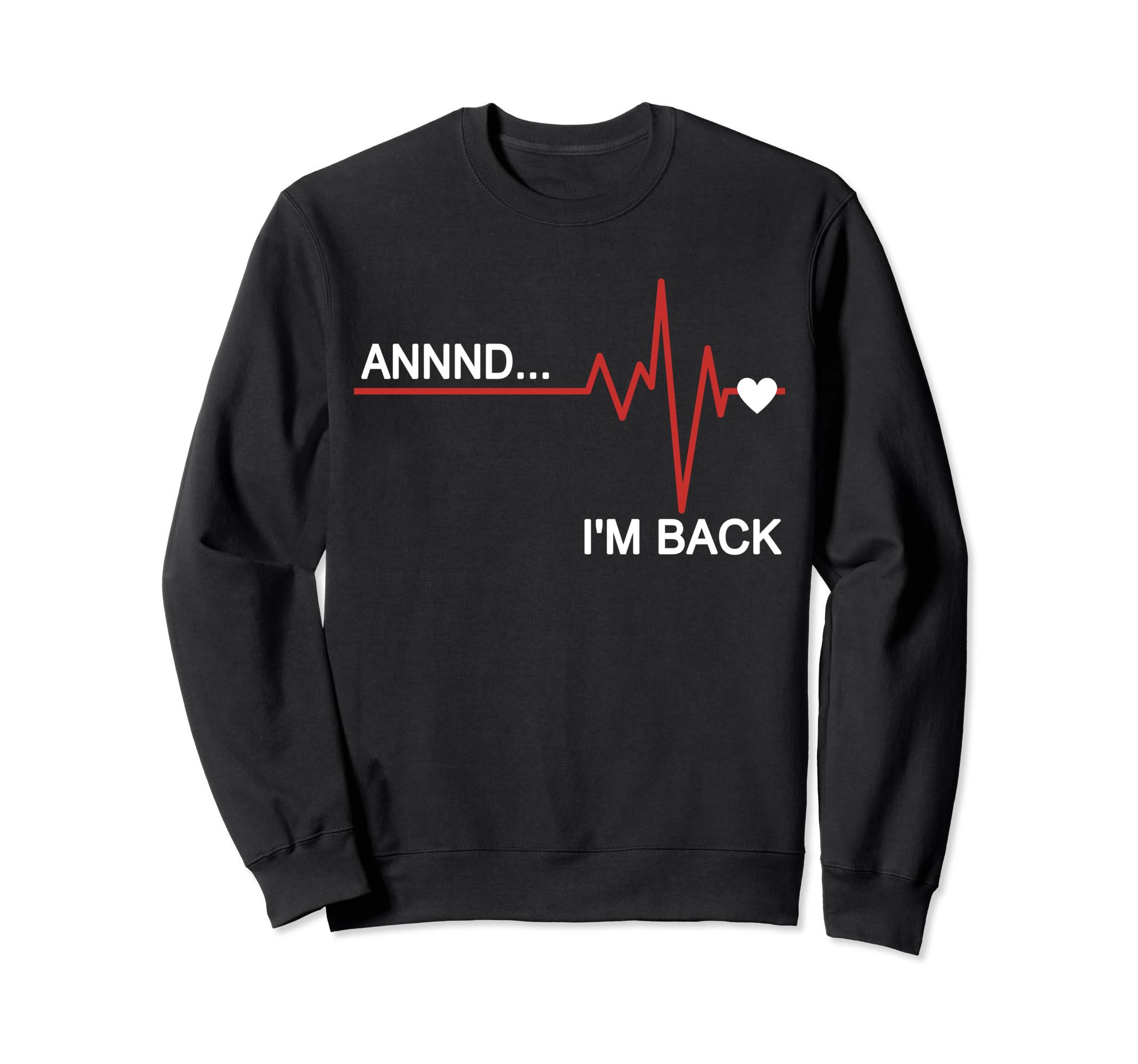Open Heart Surgery Recovery Survivor Sweatshirt - Unique Graphic Men Women