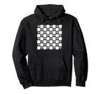 80S Soccer Ball Heart Mom Fan Parent Hoodie - Unique Graphic for Adults