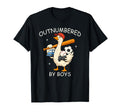 Outnumbered Goose Mothers Day Mom Life T-Shirt - Unique Graphic Men Women